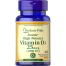 Puritan’s Pride Vitamin D3 25 mcg (1000 IU) 100 Softgels image