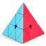 Pyramid Cube Stickerless Matte Surface Speed Triangle Pyraminx Puzzle Cube image