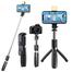 Q07 Selfie Stick Foldable Mini Tripod with Fill Light Bluetooth Remote Shutter Retractable Rod for Phone image