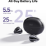 QCY Crossky C30 Open Ear Headphone Wireless Bluetooth, Clip-On Earbuds image