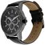 Q And Q Analog Chronograph Wrist Watch For Men - Black image