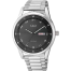 Q And Q Analog Day Date Wrist Watch For Men - Silver image