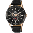 Q And Q Black Chronograph Wrist Watch For Men image