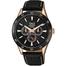 Q And Q Black Chronograph Wrist Watch For Men image