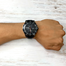 Q And Q Chronograph Wrist Watch For Men - Black image