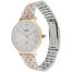 Q And Q Two Tone Analog Wrist Watch For Ladies image