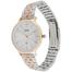 Q And Q Two Tone Analog Wrist Watch For Ladies image