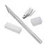 Qatalitic Detail Pen Cutter Crafts Steel Cutter Tool With 5 Interchangeable Sharp Blades image