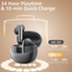 Qcy HT08 Melobuds Pro Anc Ldac Wireless Earbuds-Black image