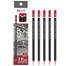 QiLi Artist Drawing Pencils 2B - 12 Pcs image