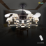 Qulik 48 Inch Ceiling Fan (Black and Golden) image