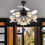 Qulik 48 Inch Ceiling Fan (Black and Golden) image