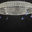 Qulik Allure Circle Hanging Pendant Crystal Chandelier image