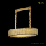 Qulik Gold Radiance Luxury Hanging Crystal Chandelier Light image