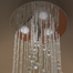Qulik Modern Chandelier Decorative Hanging Dynamic Sound Shape LED Ceiling Light image