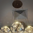 Qulik Modern Chandelier Decorative Hanging 5 head Ring Electroplating LED Ceiling Light image