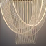 Qulik Modern Chandelier Hanging Hexagons Shape LED Ceiling Light image