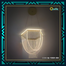 Qulik Modern Chandelier Hanging Hexagons Shape LED Ceiling Light image