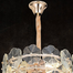 Qulik Modern Crystal Chandelier Decoration Pendant Hanging 3 layer 3 color LED Ceiling Light image