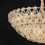 Qulik Modern Crystal Chandelier Decorative Pendant Hanging Six layer 3 color LED Ceiling Light image
