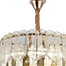 Qulik Modern Crystal Chandelier Hanging LED Ceiling Light image