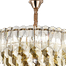 Qulik Modern Crystal Chandelier Hanging LED Ceiling Light image