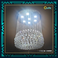 Qulik Modern Crystal Chandelier Hanging Swimming Circle Ball LED Ceiling Light image