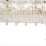 Qulik Modern French Pearl Sputnik Chandelier Led light image