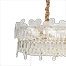 Qulik Modern French Pearl Sputnik Chandelier Led light image