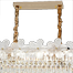 Qulik Modern French Pearl Sputnik Chandelier Led light image