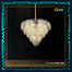 Qulik Modern Loft Hanging Chain Nordic Gold Chandelier image