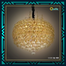 Qulik Modern Nordic Chandelier Decorative Hanging Crystal Apple LED Ceiling Light image
