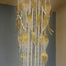 Qulik Modern Nordic Crystal Chandelier Decoration Pendant Hanging LED Ceiling Light image