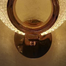 Qulik Modern Wall Lamp Concise Glass Single Head Circle LED Lampshade image