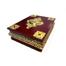 Quran Sharif Box (Wooden and Metallic) - Golden Color Design image
