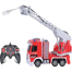RC 2:4 Fire Truck, Remote Controlled, Light Effects, Water Spray, Electronic Rotating Ladder, Rechargeable Fire Truck image