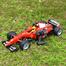 RC Car 1:16 F1 Super Racing Car Remote Control 76cm Sport Car Model 4 spare tires rechargeable electronic car toy image