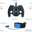 RC Stunt Car 4WD Watch Gesture Sensor Control Deformable Electric Car All-Terrain Transformable Car Auto-demo for Kids Christmas Gift W/ LED Light Music image