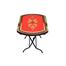 RFL Dining Table 4 Seat Semi Oval S/L Print Rock 1 -RW image