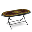 RFL Dining Table 6 Seat Elegant S/L Print Jewel -Black image