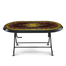 RFL Dining Table 6 Seat Elegant S/L Print Jewel -Black image