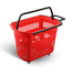 RFL Double Handle Shopping Basket Red image