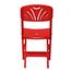 RFL Folding Casual Chair (Tulip-Bar) - Red image