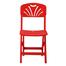 RFL Folding Casual Chair (Tulip-Bar) - Red image