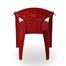 RFL Garden Chair (Net Flower) - Red image