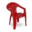 RFL Garden Chair (Net Flower) - Red image