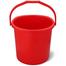 RFL Plastic Handle Square Bucket Red 10 Liters image