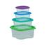 RFL Rainbow Cont 4 Pcs Set (Small Size) - Trans image