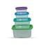 RFL Rainbow Cont 4 Pcs Set (Small Size) - Trans image