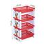 RFL Smart Rack 4 Step Printed Red And White image